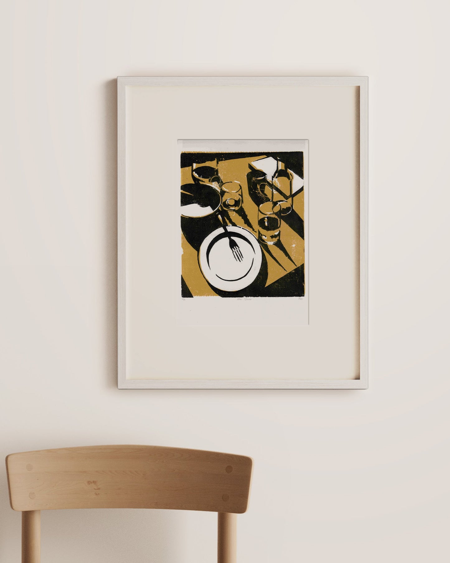 After Dinner in Yellow