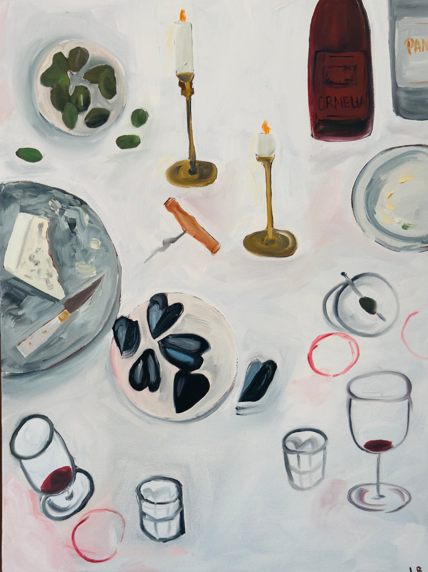 Blue Cheese and Clams