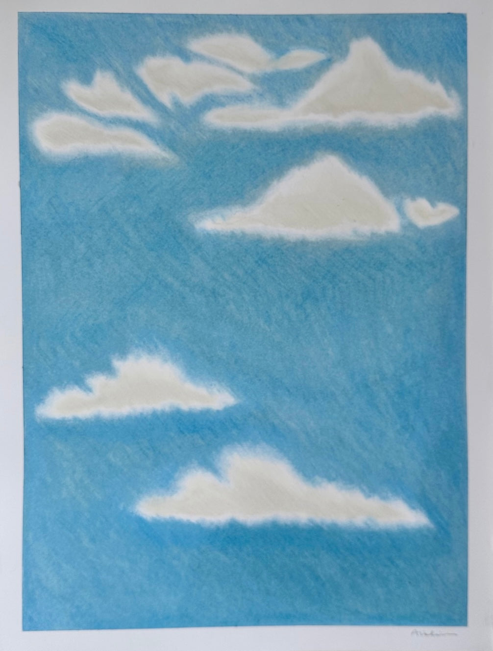 Blue and Cream Clouds