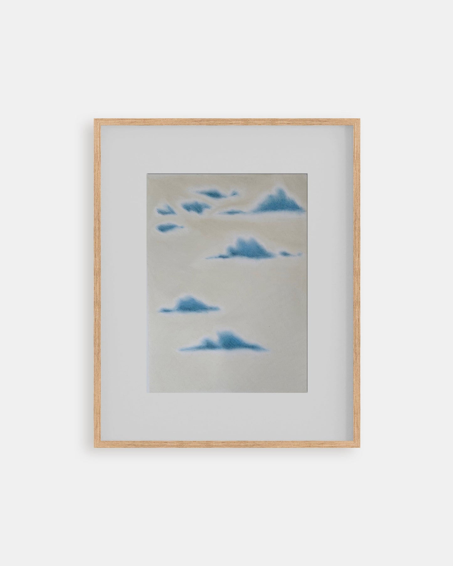 Cream and Blue Clouds