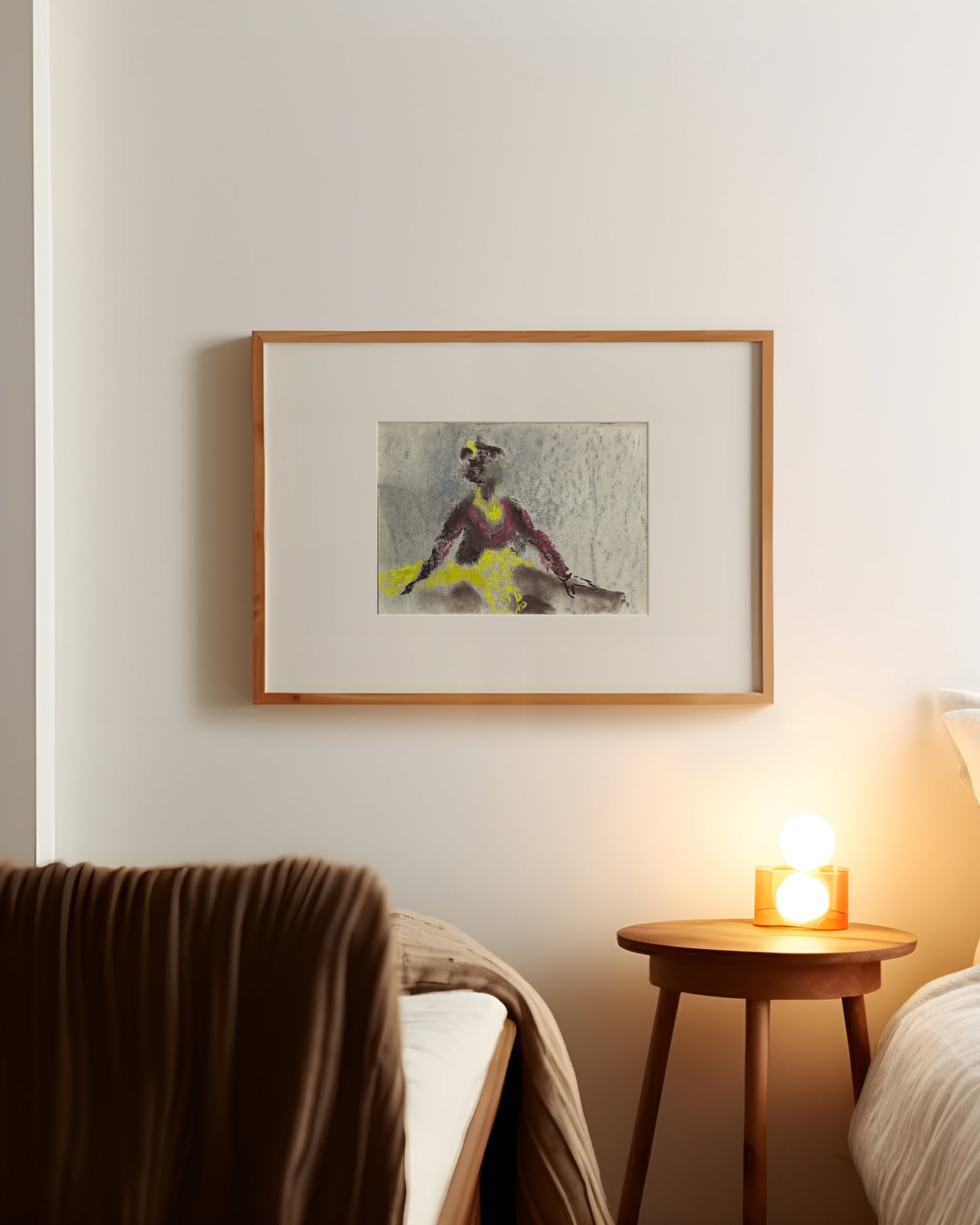 Dancer in Neon Yellow