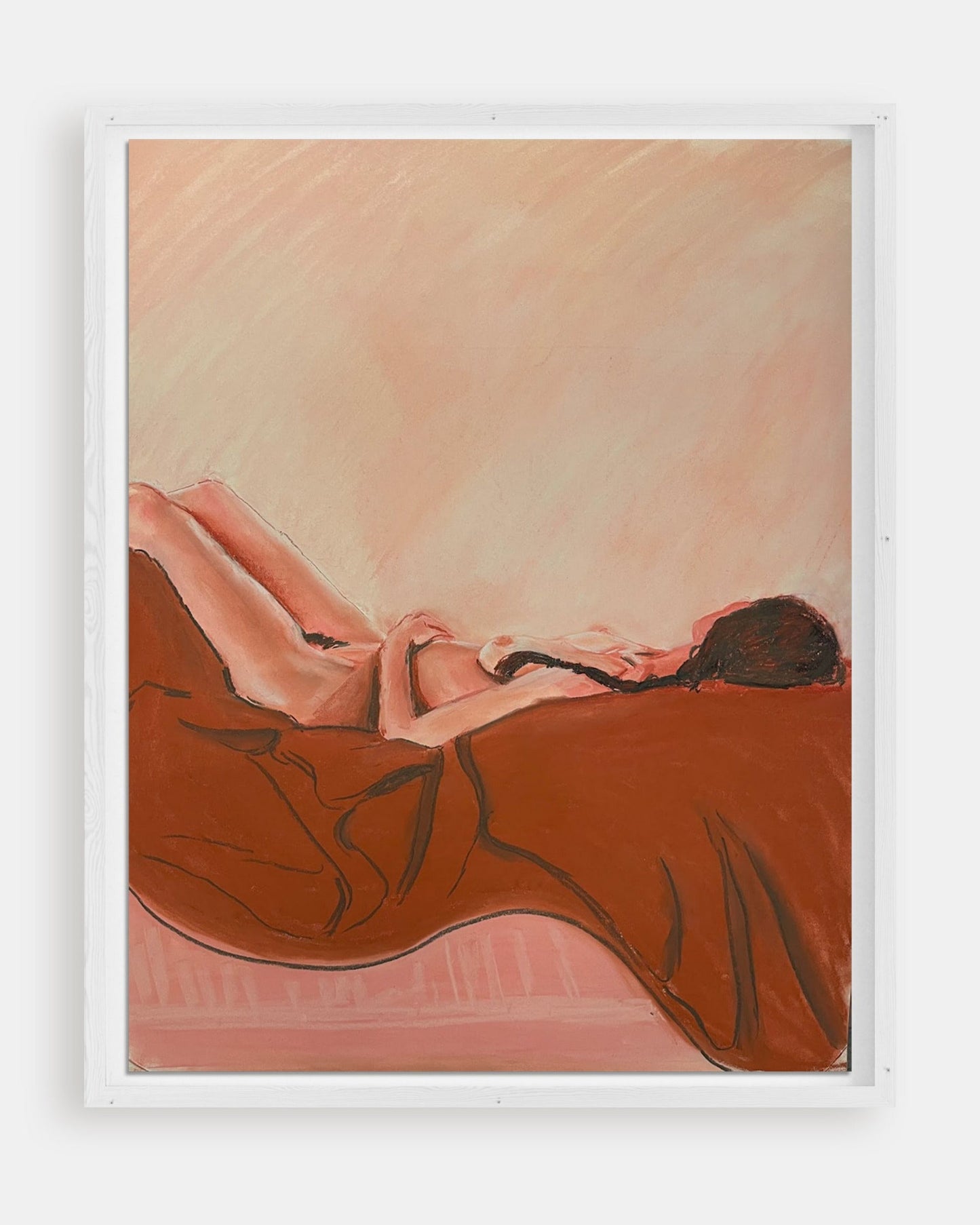 Figure in Pink and Red