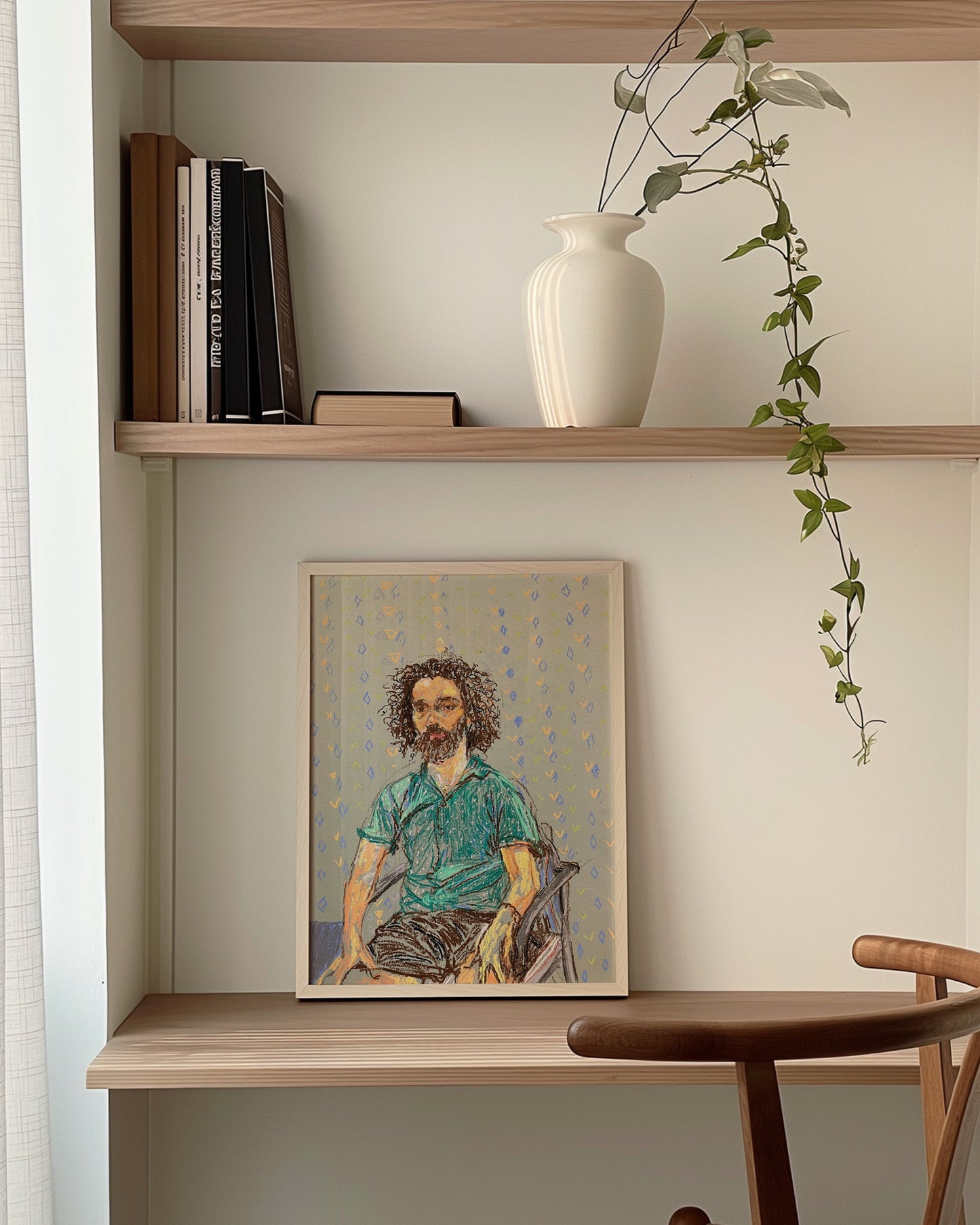 Portrait of a Man in Green