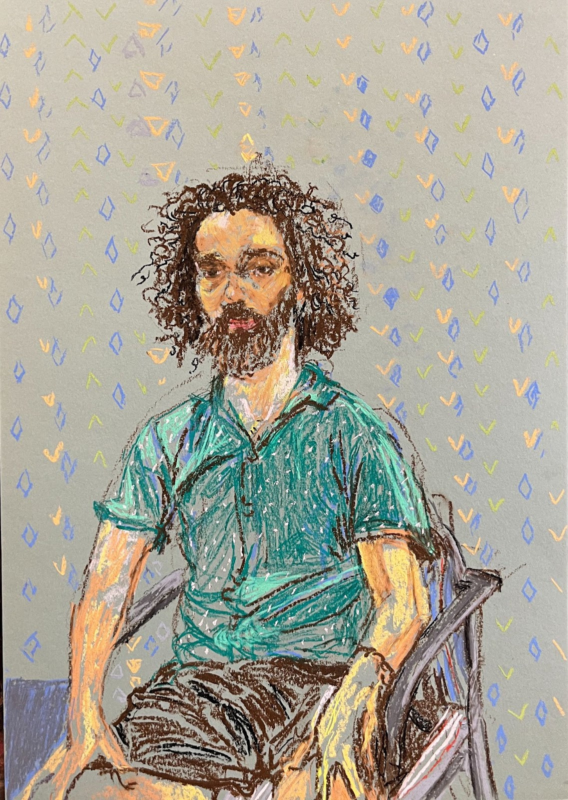 Portrait of a Man in Green