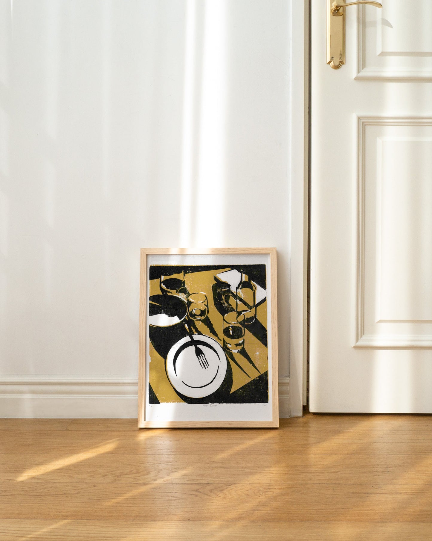 After Dinner in Yellow