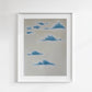 Cream and Blue Clouds