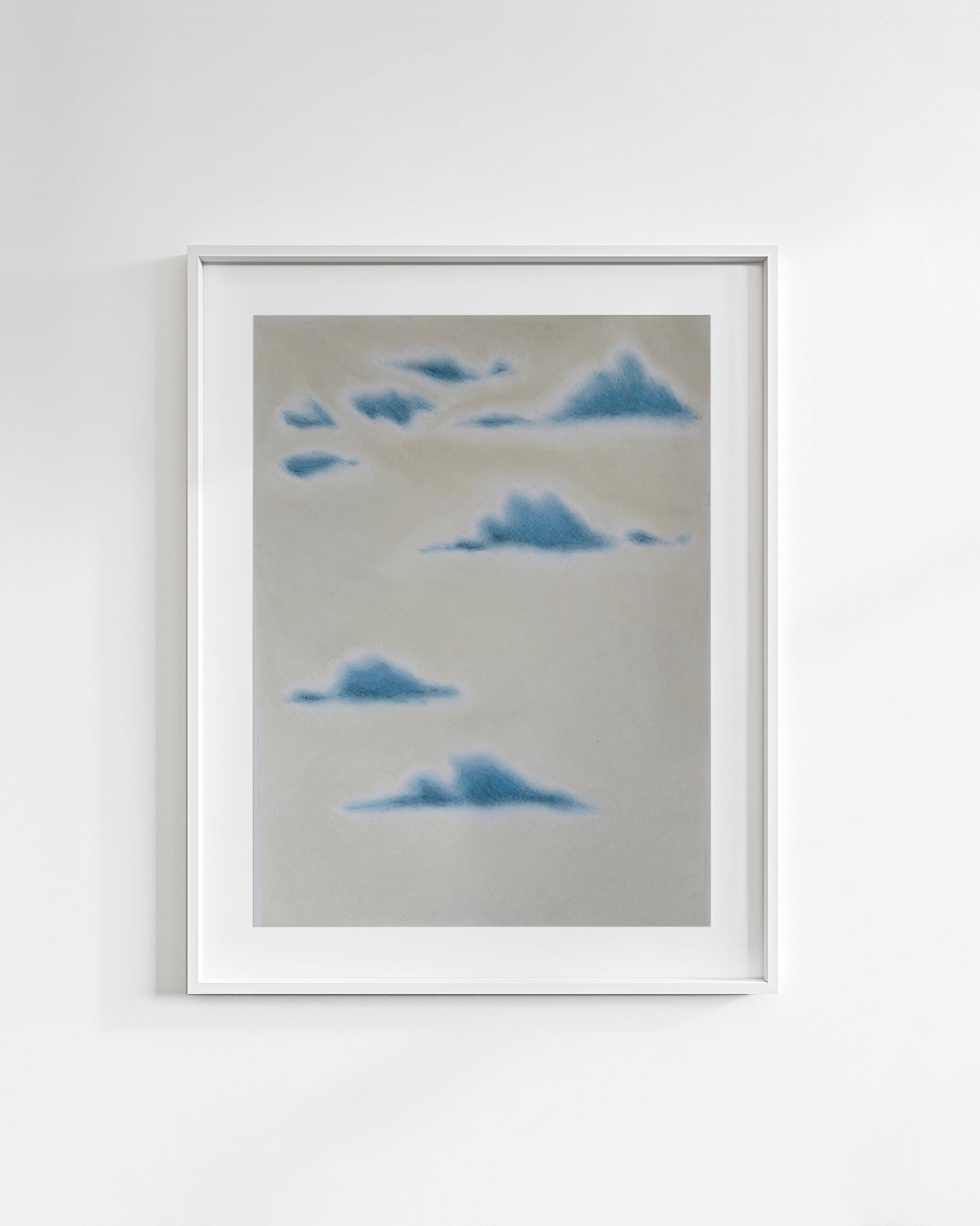 Cream and Blue Clouds