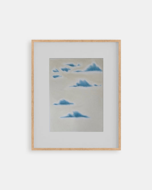 Cream and Blue Clouds