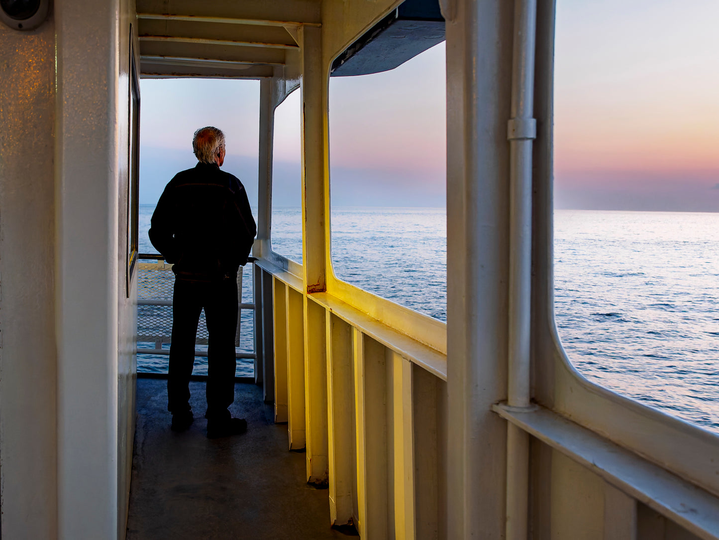 Ferry Ride at Sunset