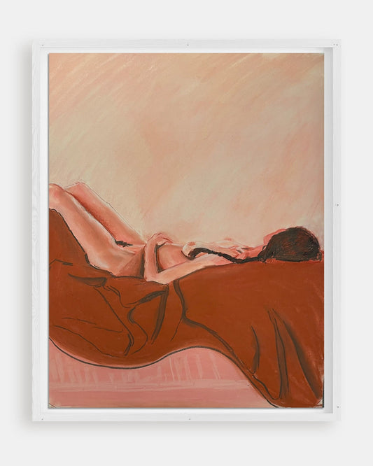 Figure in Pink and Red