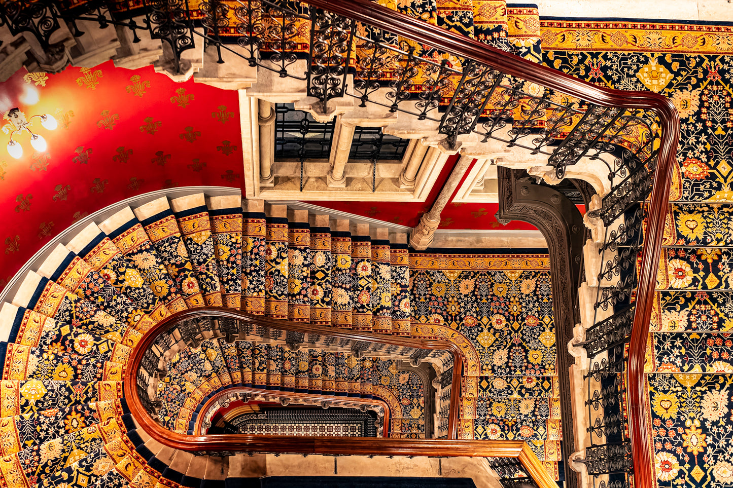 Gothic Staircase in the Evening